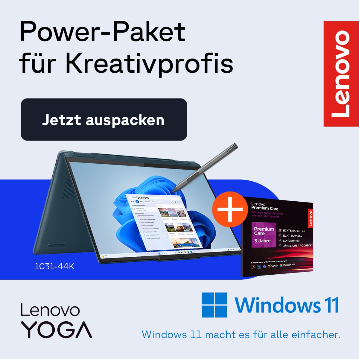 Zu den Yoga-Notebooks von Lenovo