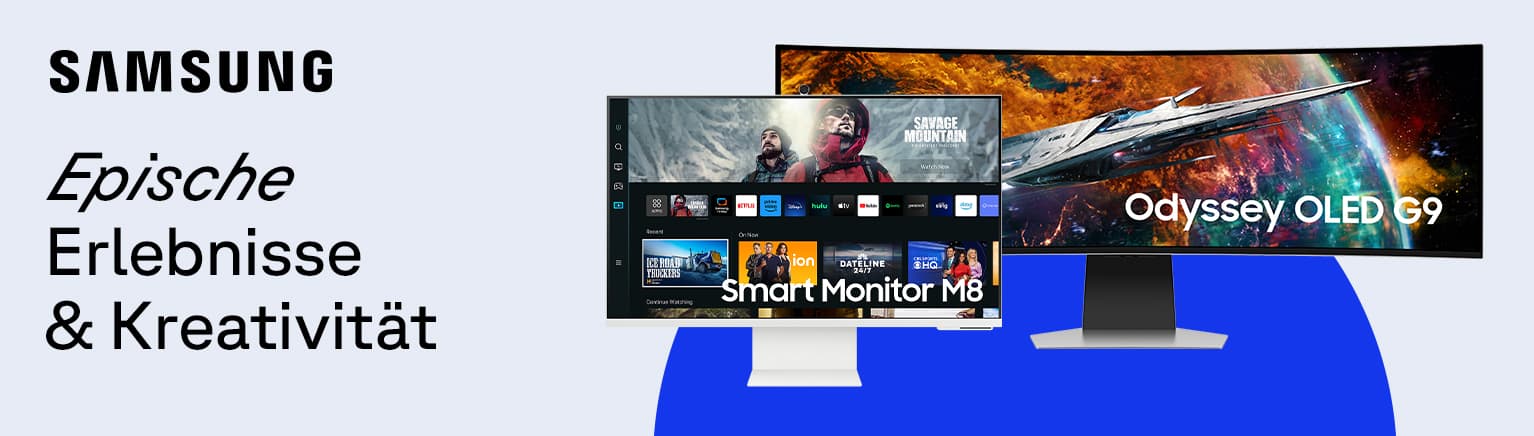Zu den Monitoren von Samsung