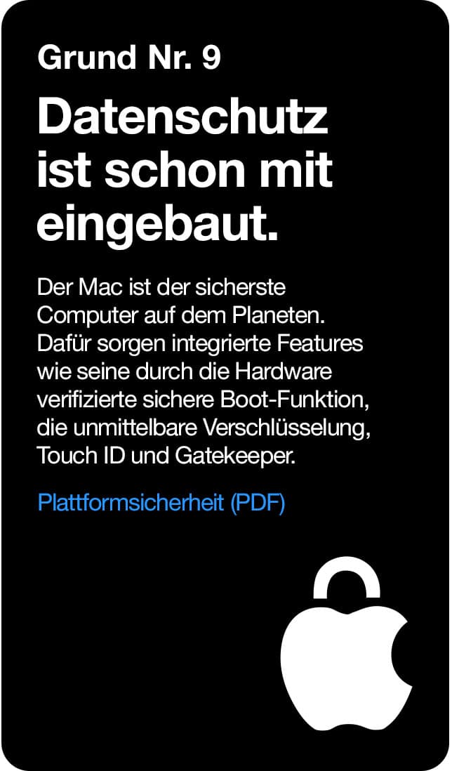 Mehr Informationen zur Plattformsicherheit