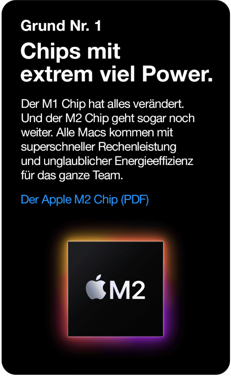 Mehr Informationen zum M2-Prozessor