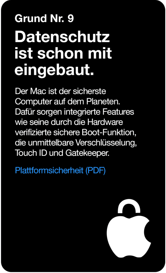 Mehr Informationen zur Plattformsicherheit
