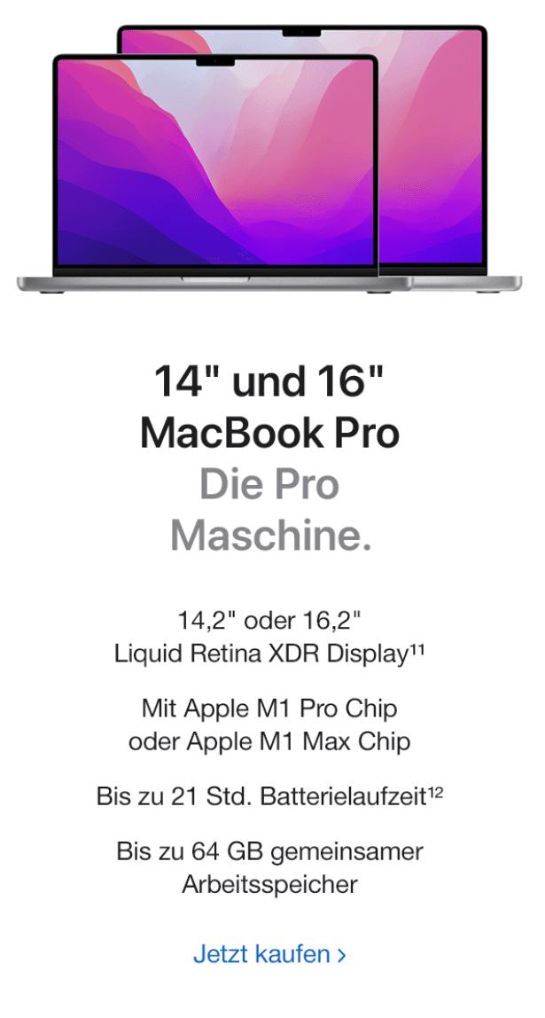 Zu den Apple-Lösungen