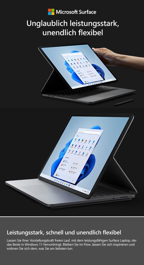 Zum Surface Laptop Studio