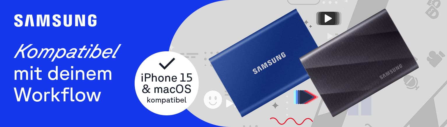 Zu den Samsung Portable SSD