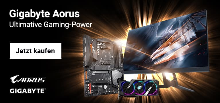Zu den AORUS-Produkten von Gigabyte