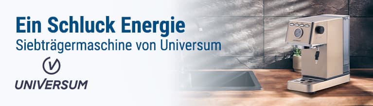 Zur Siebträgermaschine KM 400-21 von Universum