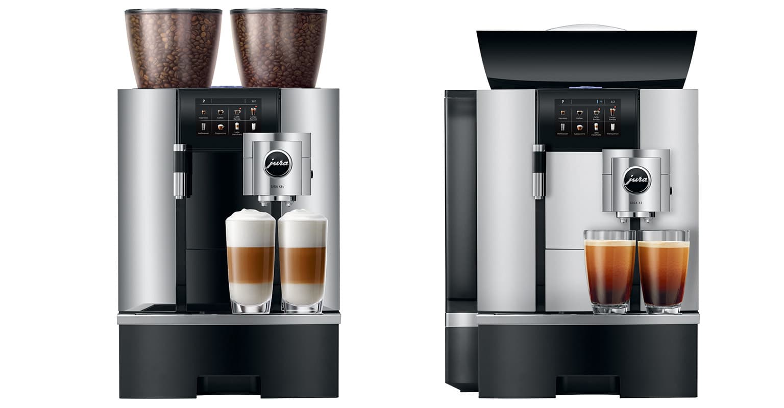 Zu den Kaffeevollautomaten von JURA