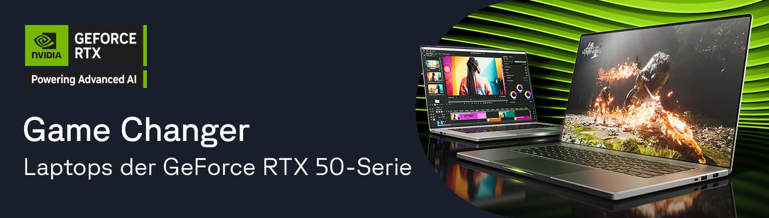 Zu den Gaming-Notebooks mit NVIDIA-Grafik