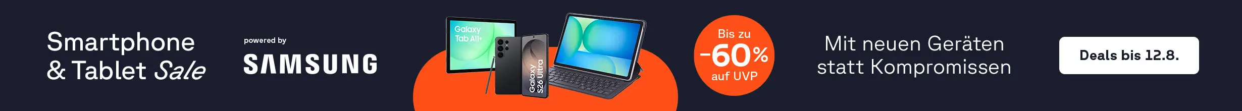 Reduzierte Smartphones und Tablets