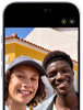 iPhone 17, Vorderansicht, Feature Automatische Ausrichtung für Fotos in Verwendung