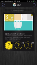 Die Extraspielkarten werden jeden Tag neu gemischt ...