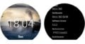 Homescreen und diverse Systeminformationen zur Uhr