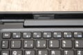 Einrastmechanismus an der Tastatur