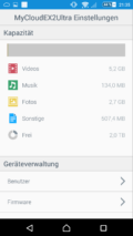 ... und Überblick über den Netzwerkspeicher