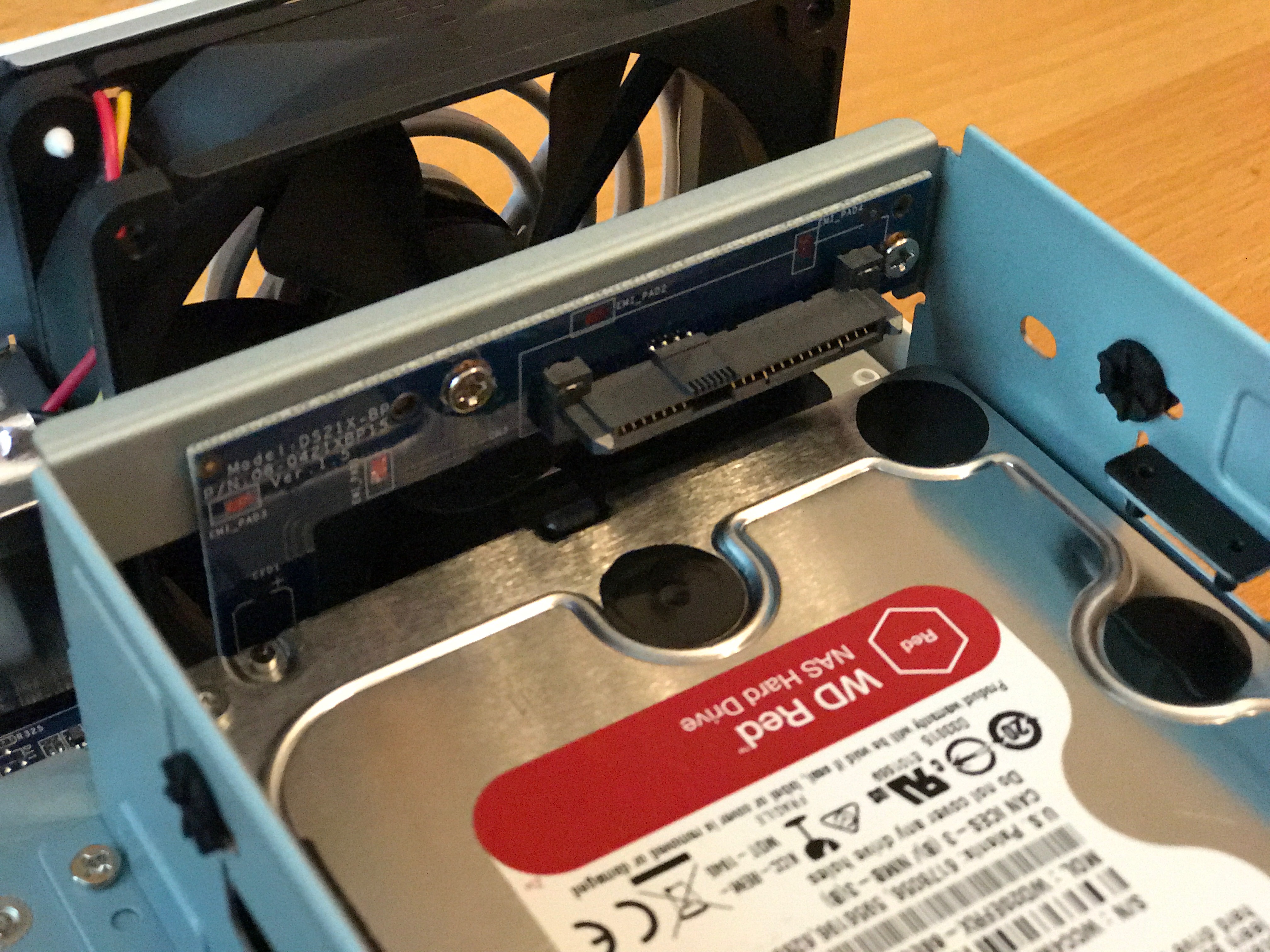 Festplatte in Synology NAS