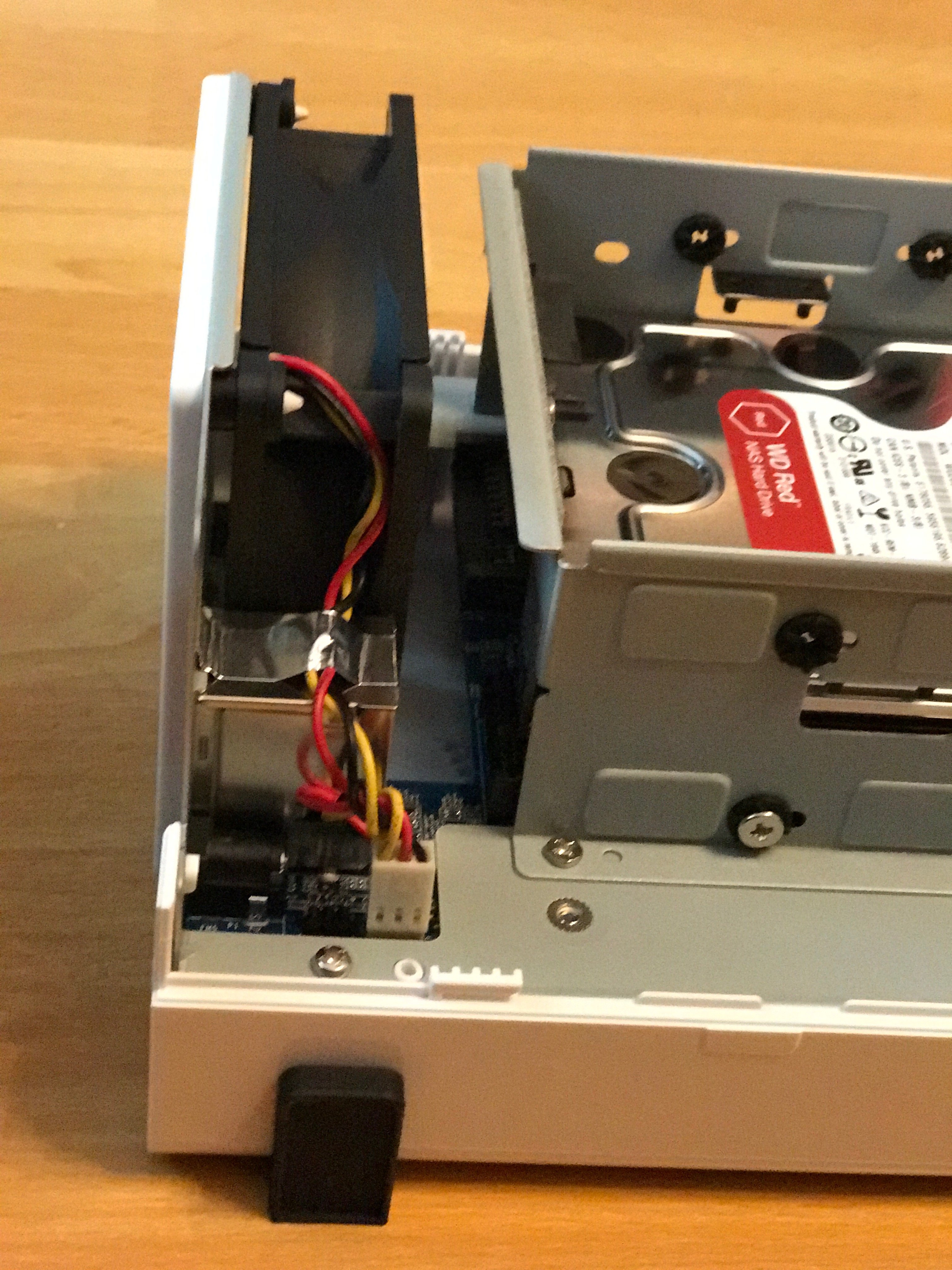 Einbau einer WD Festplatte in eine Synology NAS