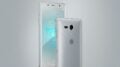 Das Sony Xperia XZ2 compact hat eine Kunststoff-Rückseite im Gegensatz zum ...