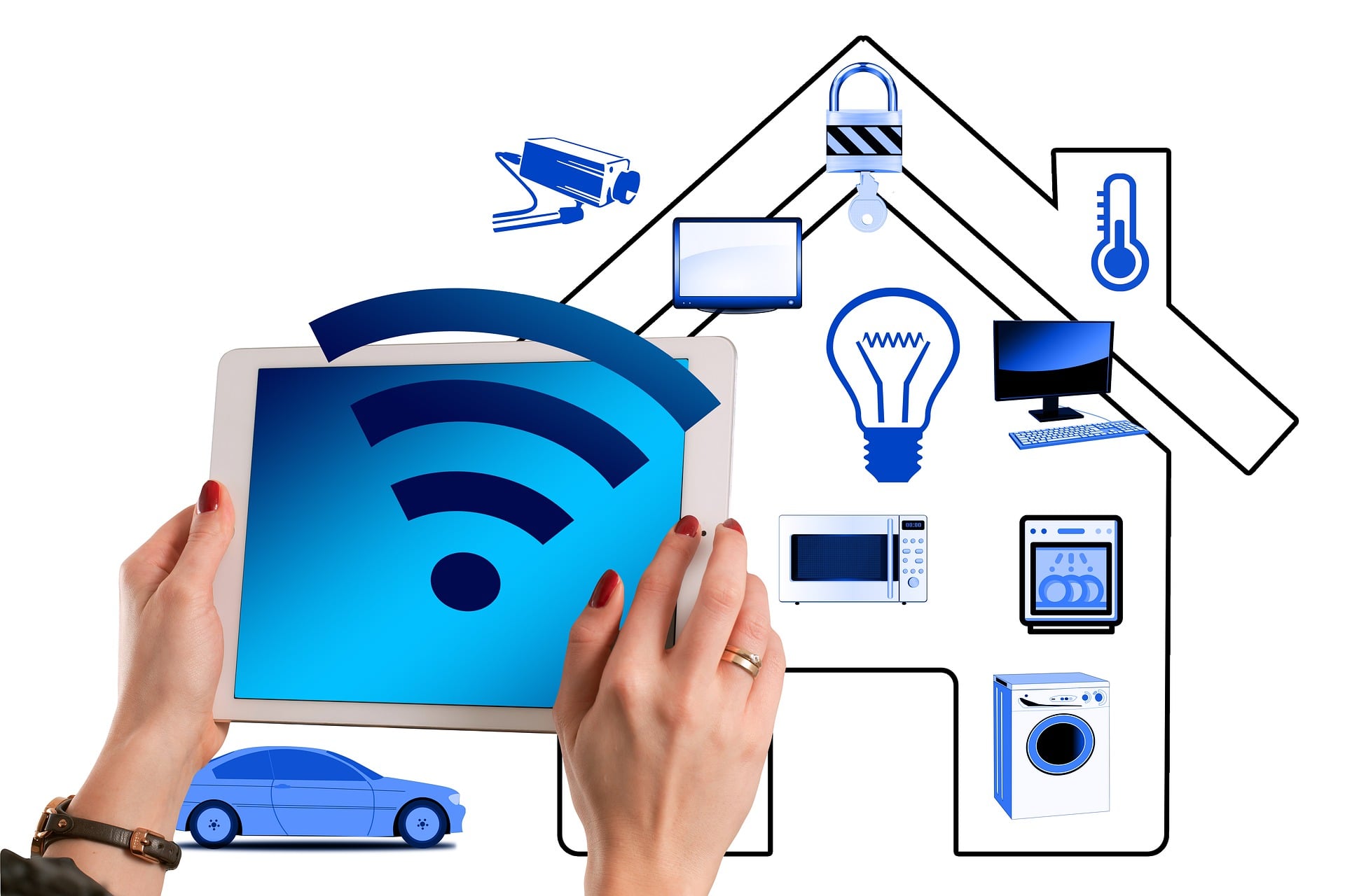 Smart Home Steuerung für das Haus
