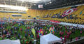 Und im Rudolf-Harbig-Stadion wurde dann noch ordentlich gefeiert.