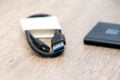 USB Typ-C auf den guten alten Anschluss.