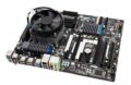 Ein Mainboard kann ganz schön kompliziert aussehen. Beschriftungen und das Handbuch helfen dir. 