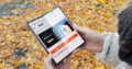 Durch faltbare Displays passen selbst große Bildschirme in kleine Taschen. Zum Beispiel mit dem Samsung Galaxy Z2 Fold.