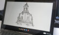 Mit 2.048 Druckstufen sind Schraffierungen und Schattierungen selbst mit einem einzigen Stift-Tool möglich.